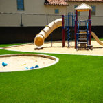 artificial turf playground surfacing